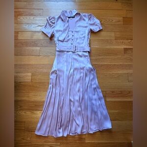 Karl Lagerfeld Blush Satin Dress